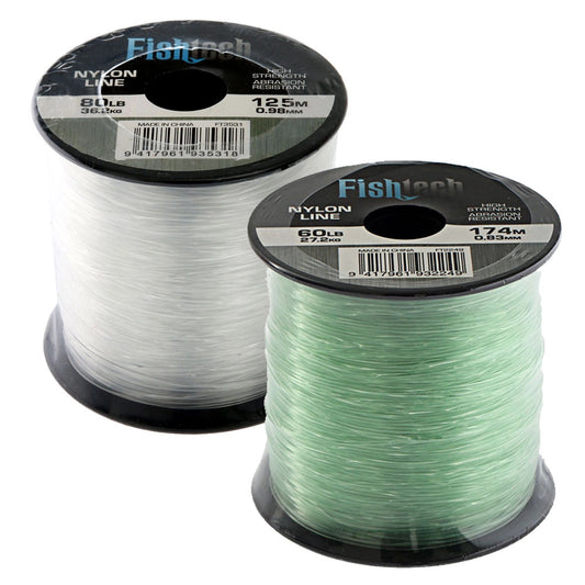 Fishtech 1/4 Pound Mono Line - 25lb 480m