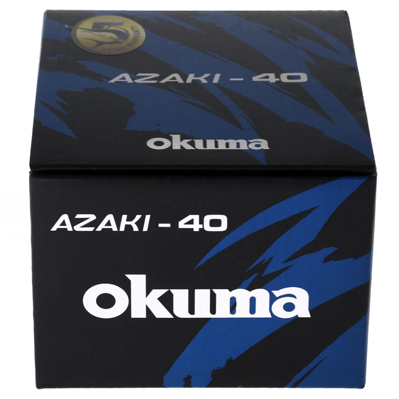 Okuma 40 Azaki Spinning Softbait Reel with Braid