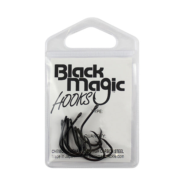 Black Magic Kl Series Recurve Fishing Hooks-Pre Pack