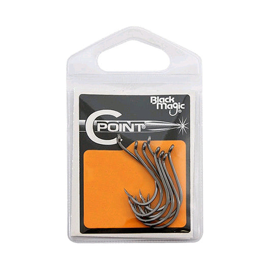 Black Magic C Point Suicide Fishing Hooks - Small Prepack